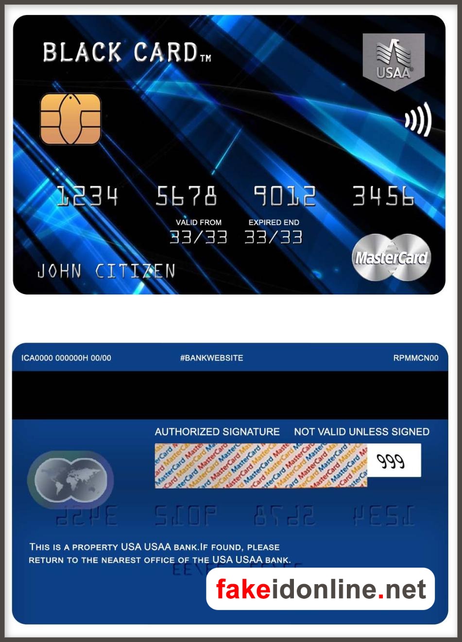 USA TD Mastercard